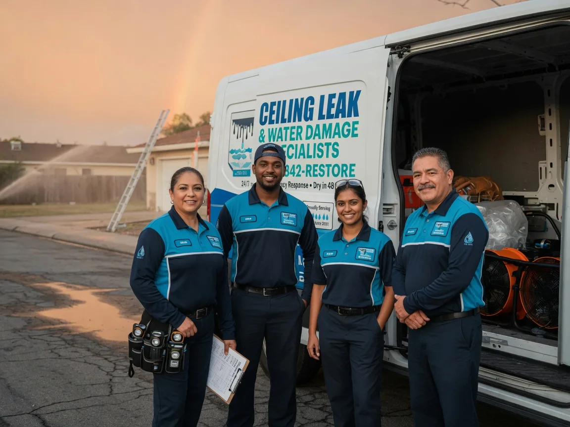 Ceiling Leak Cleanup company in Warnock, OH