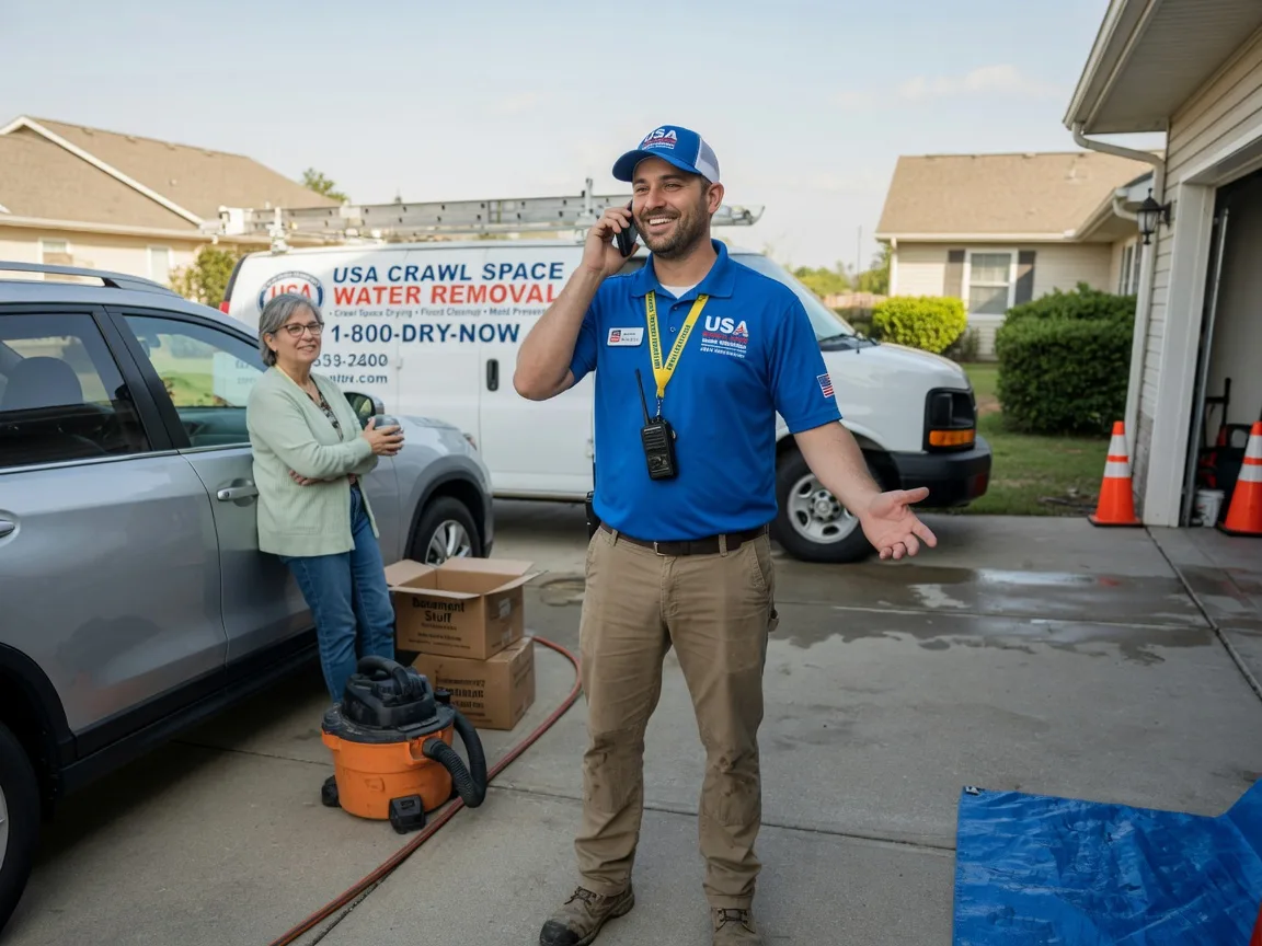 Crawl Space Water Removal Warnock, OH FAQs
